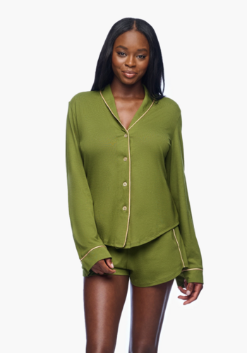 Pima Lusso Top & Boxers PJ Set 