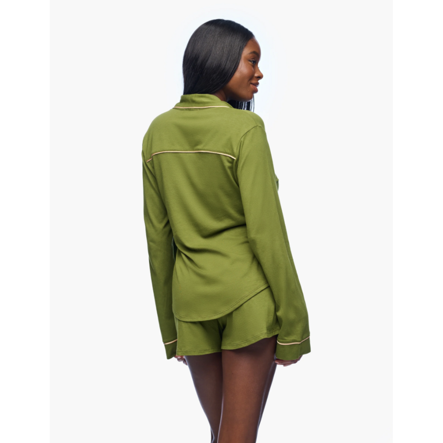 Pima Lusso Top & Boxers PJ Set