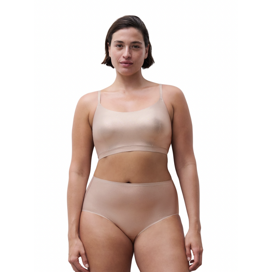 Softstretch Shimmer Scoop Bralette