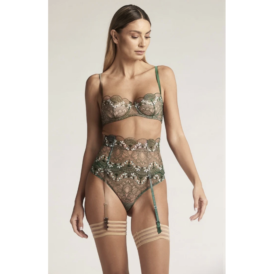 Venetian Glass Suspender Belt