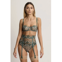 Venetian Glass Suspender Belt