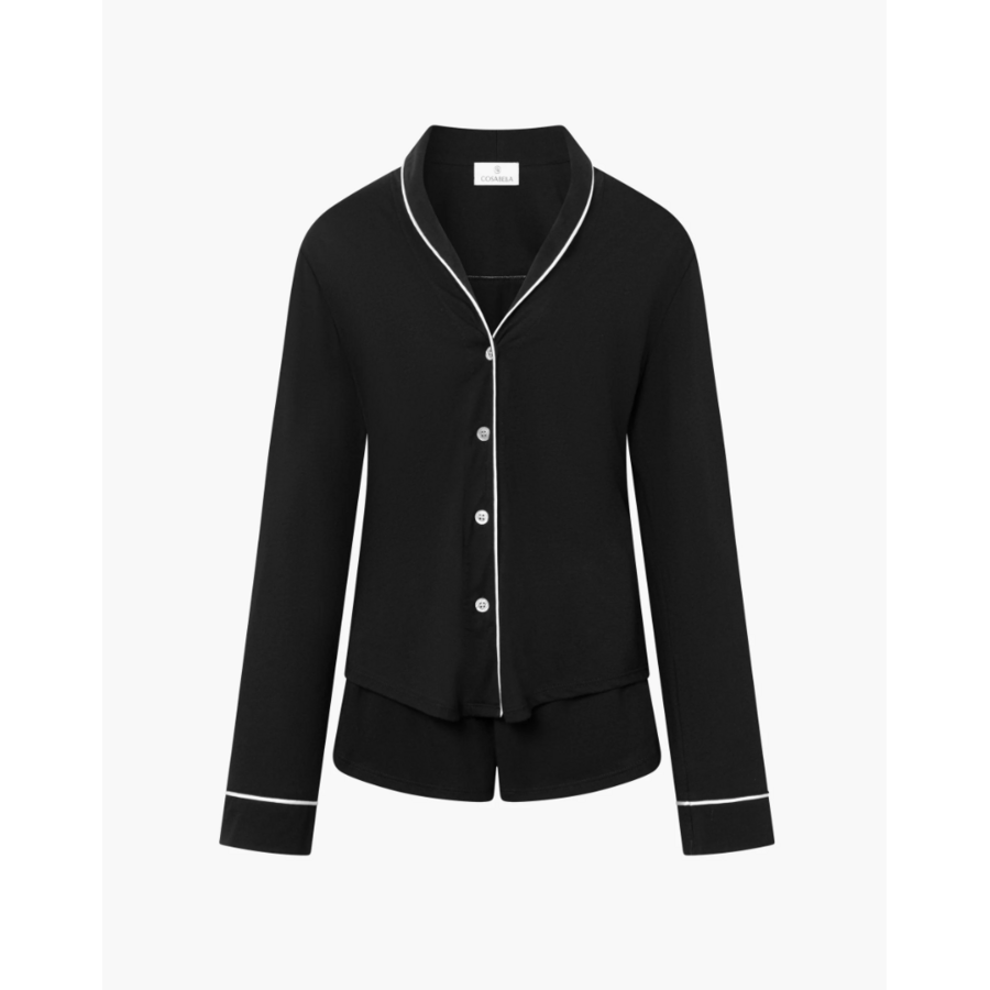 Pima Lusso Top & Boxers PJ Set