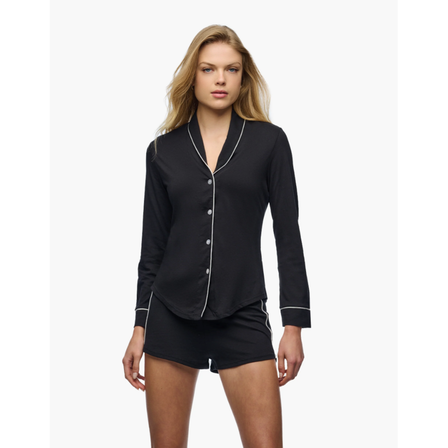 Pima Lusso Top & Boxers PJ Set