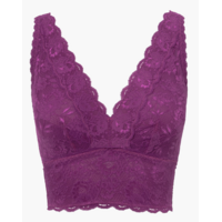 Never Say Never Curvy Plungie Longline Bralette