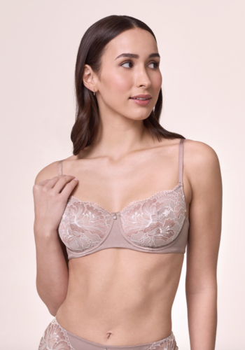 Moonshell Flirt Demi Lace Bra 