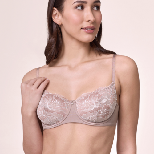 Moonshell Flirt Demi Lace Bra 