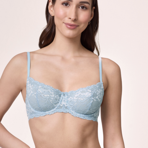 Dewdrop Flirt Demi Lace Bra 