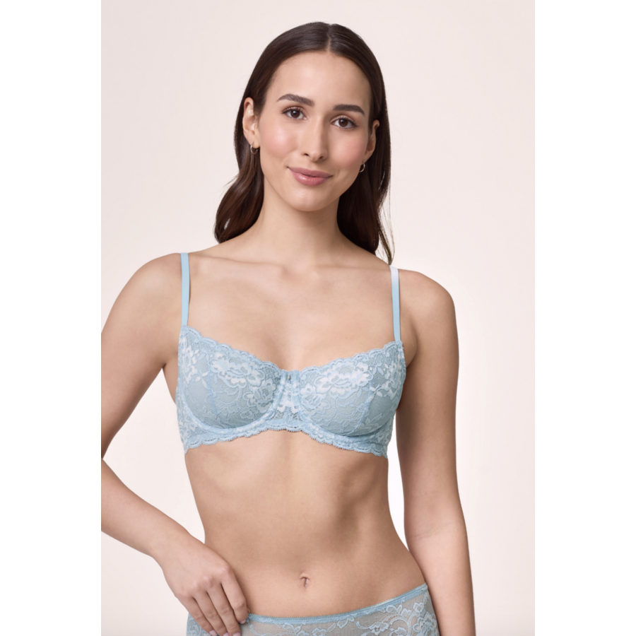 Dewdrop Flirt Demi Lace Bra
