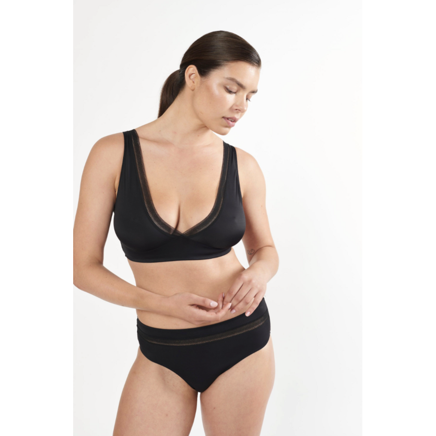 Nano Soft Cup Plunge Bra