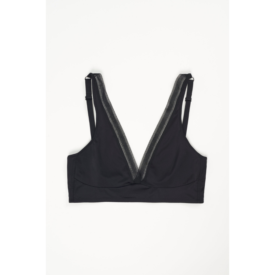 Nano Soft Cup Plunge Bra