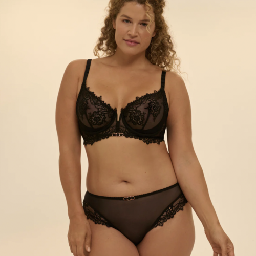 Idole 1/2 Padded Plunging Underwire Bra 