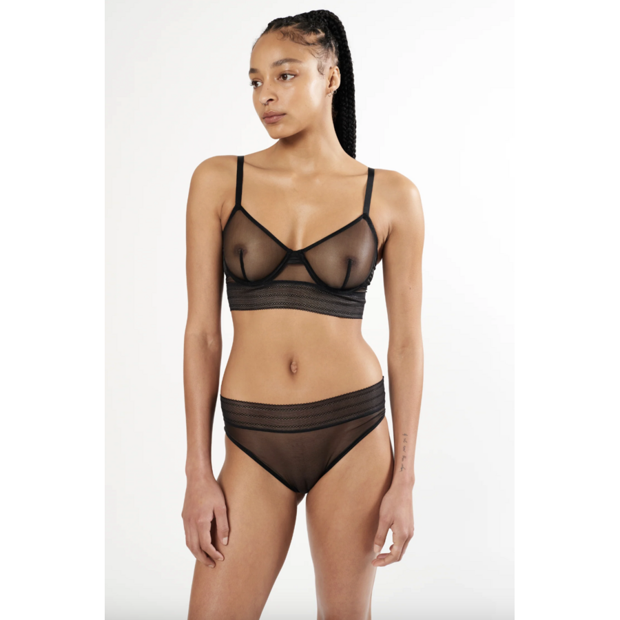 Bare Underwire Longline Bra