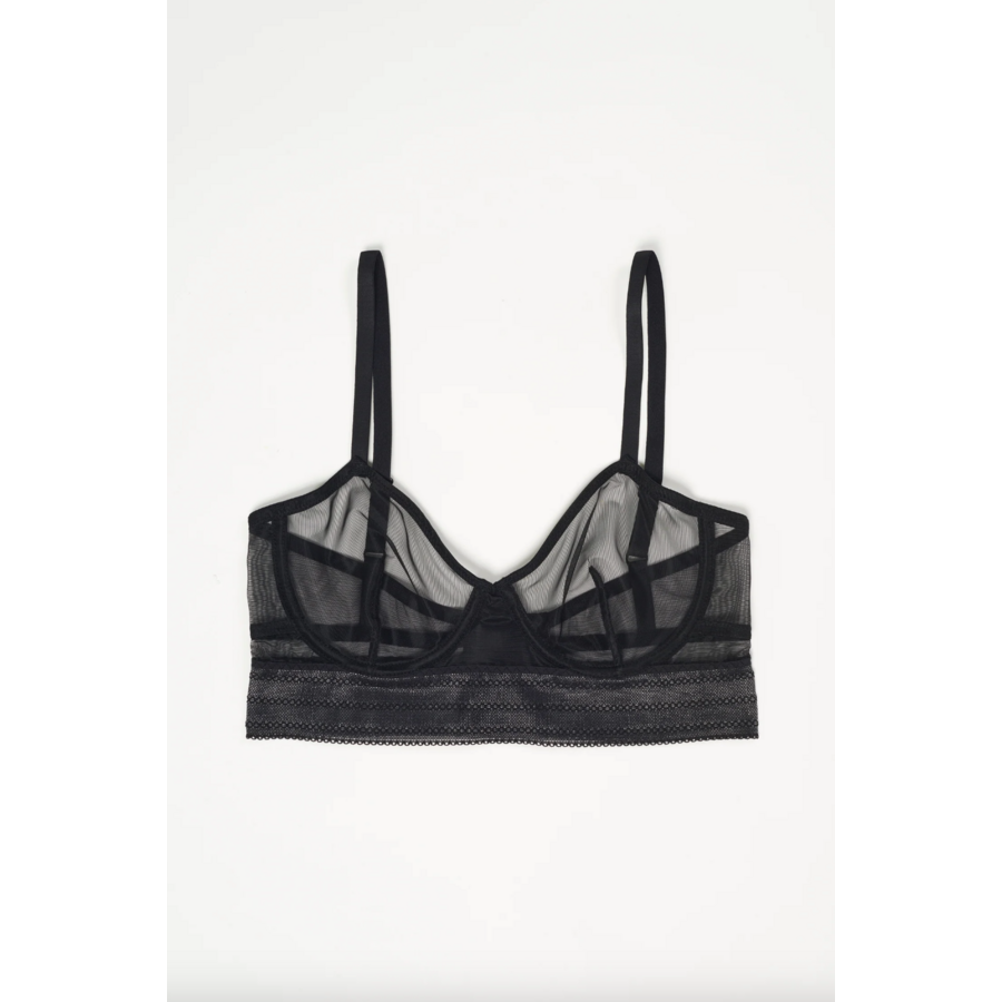 Bare Underwire Longline Bra