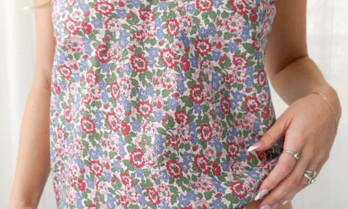 The Wallpaper Matches The Sleepwear