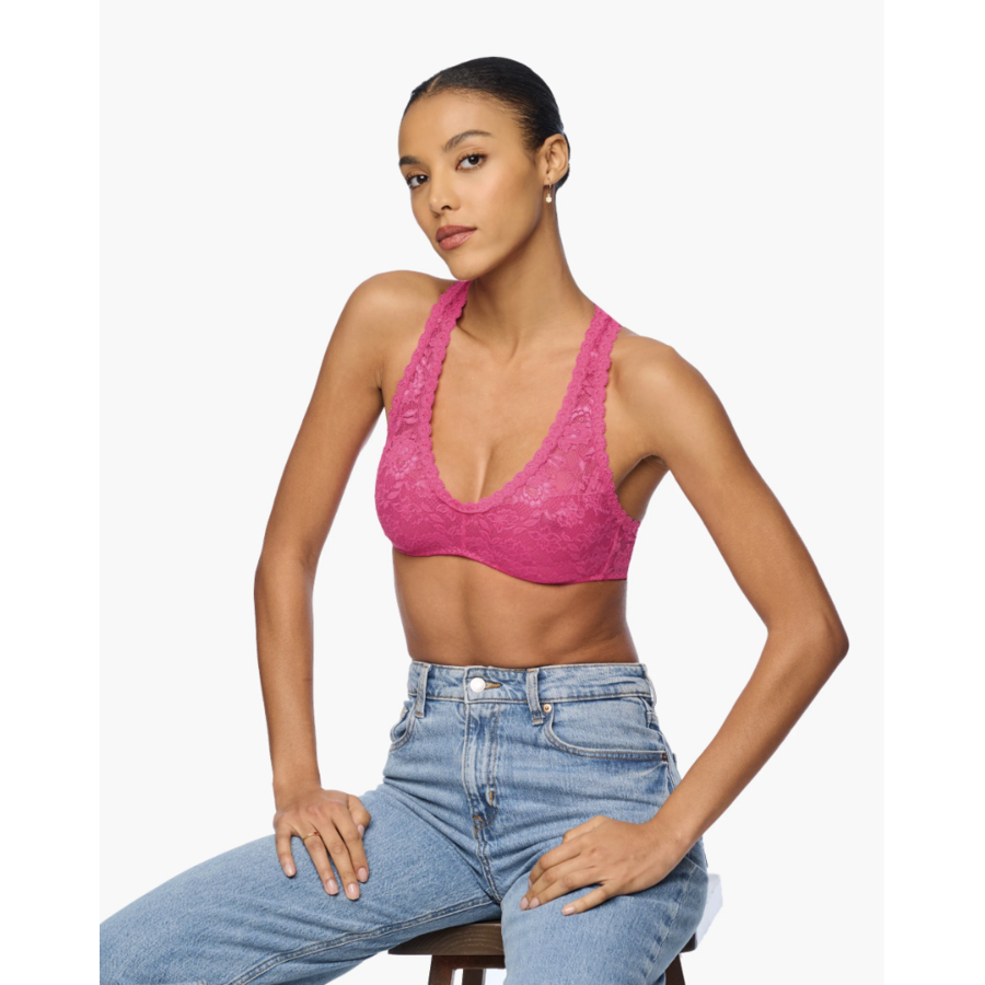 Never Say Never Racie Razerback Bralette