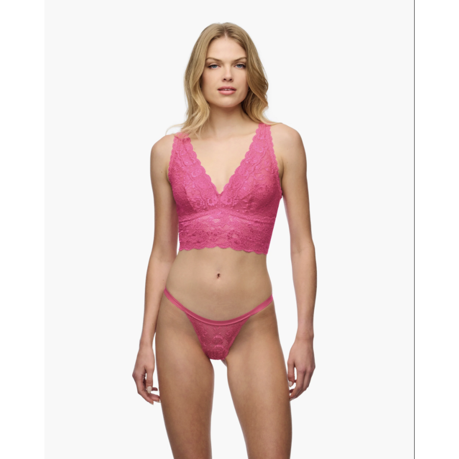 Never Say Never Plungie Longline Bralette