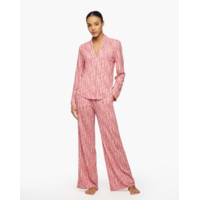 Pima Lusso Printed Top & Pants PJ Set