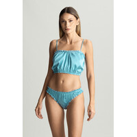 Lombard Street Ruffle Silk Top