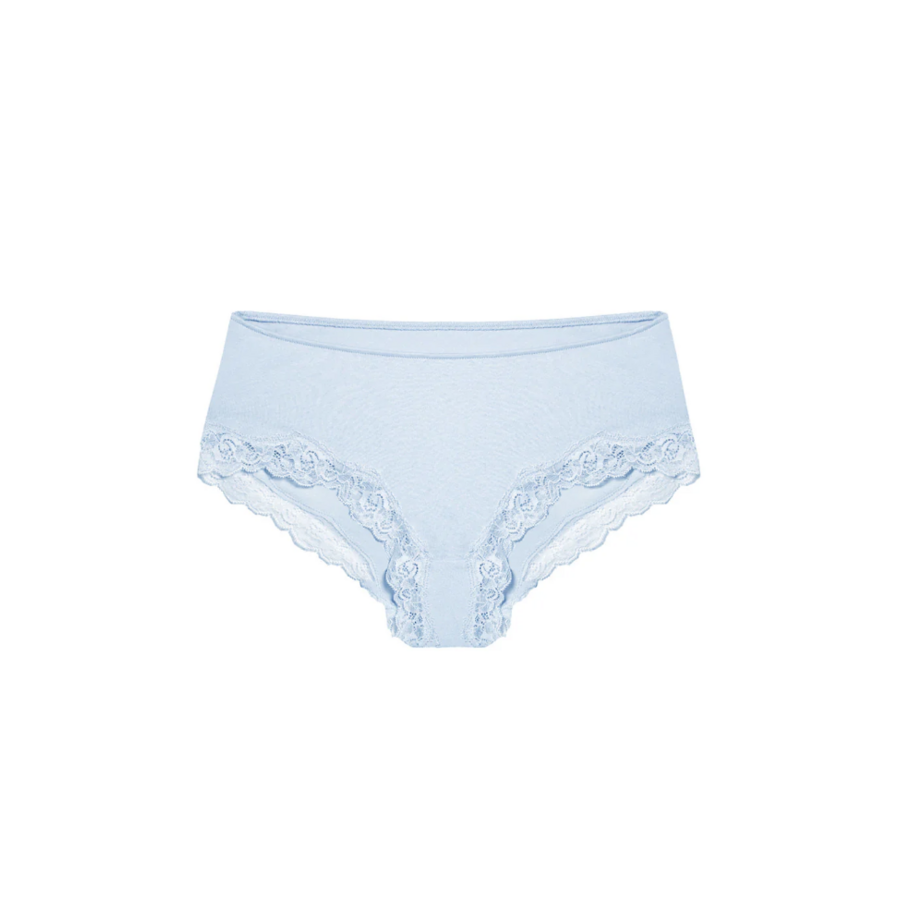 Organic Cotton With Lace Trimmed Hipster