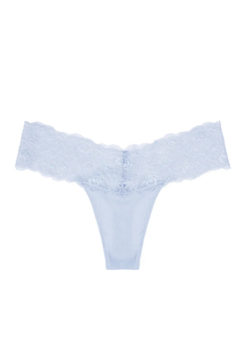 Organic Cotton With Lace Must Have Thong 