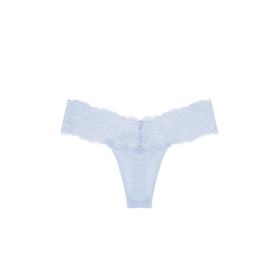 Organic Cotton With Lace Must Have Thong
