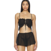 ONLY HEARTS Coucou Lola Chiffon Tap Shorts