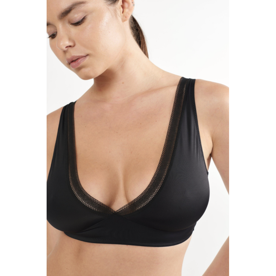 Nano Soft Cup Plunge Bra