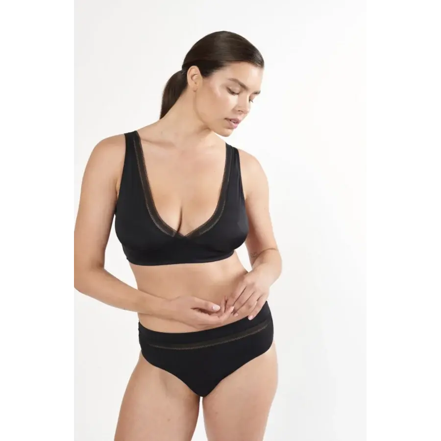 Nano Soft Cup Plunge Bra