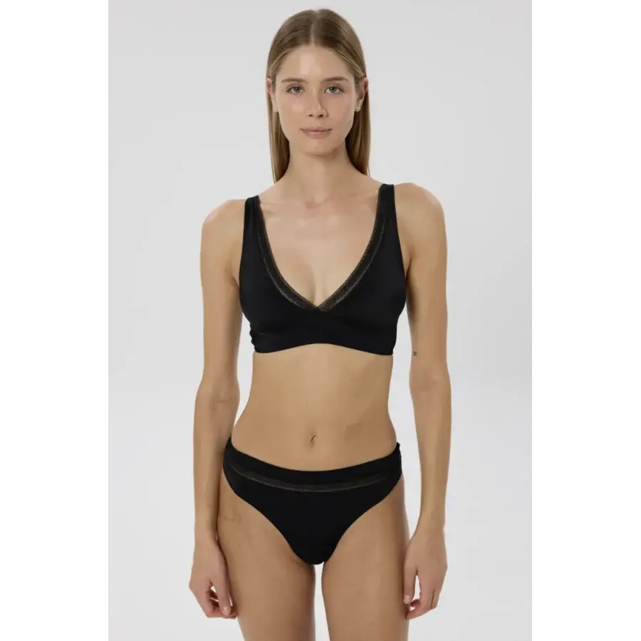 Nano Soft Cup Plunge Bra