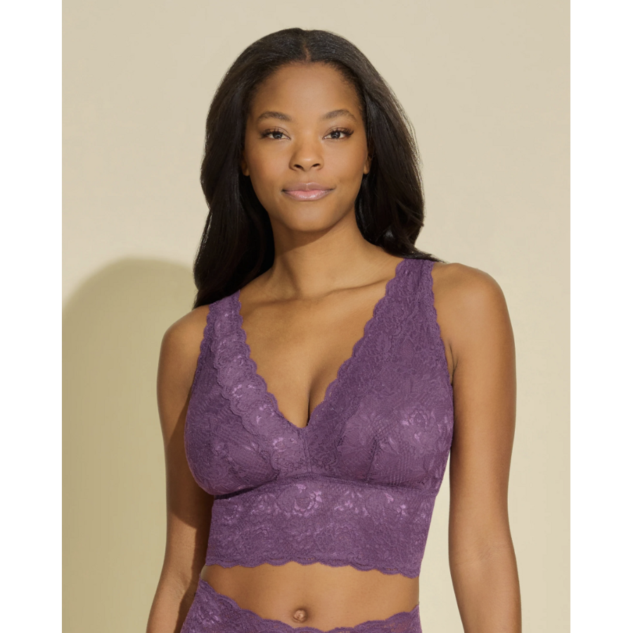 Never Say Never Curvy Plungie Longline Bralette