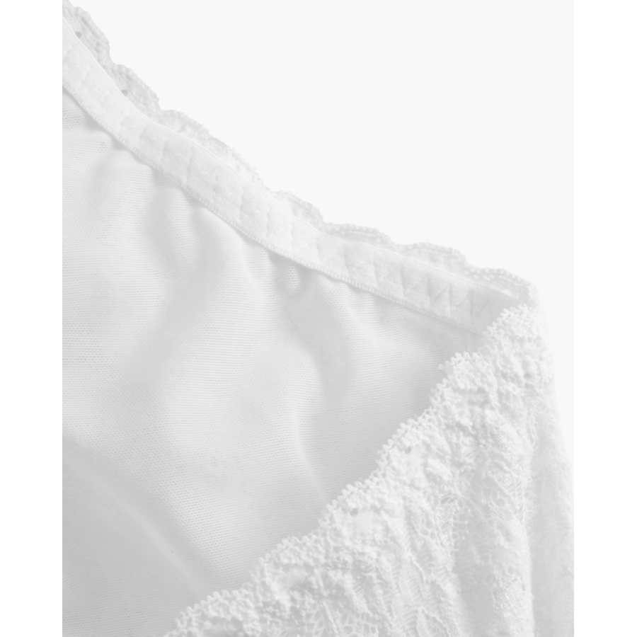 Never Say Never Curvy Plungie Longline Bralette