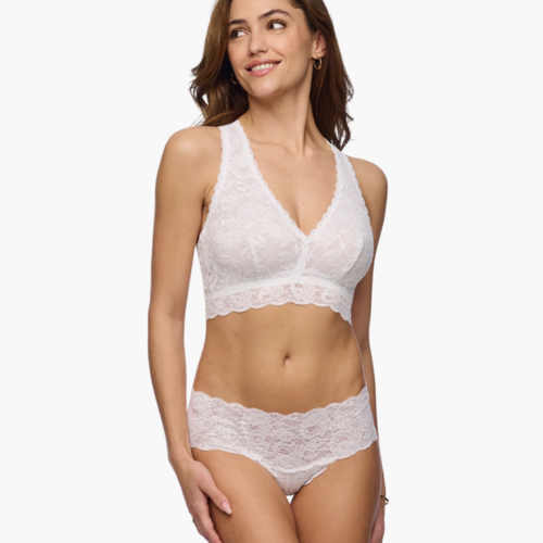 Never Say Never Curvy Plungie Longline Bralette 