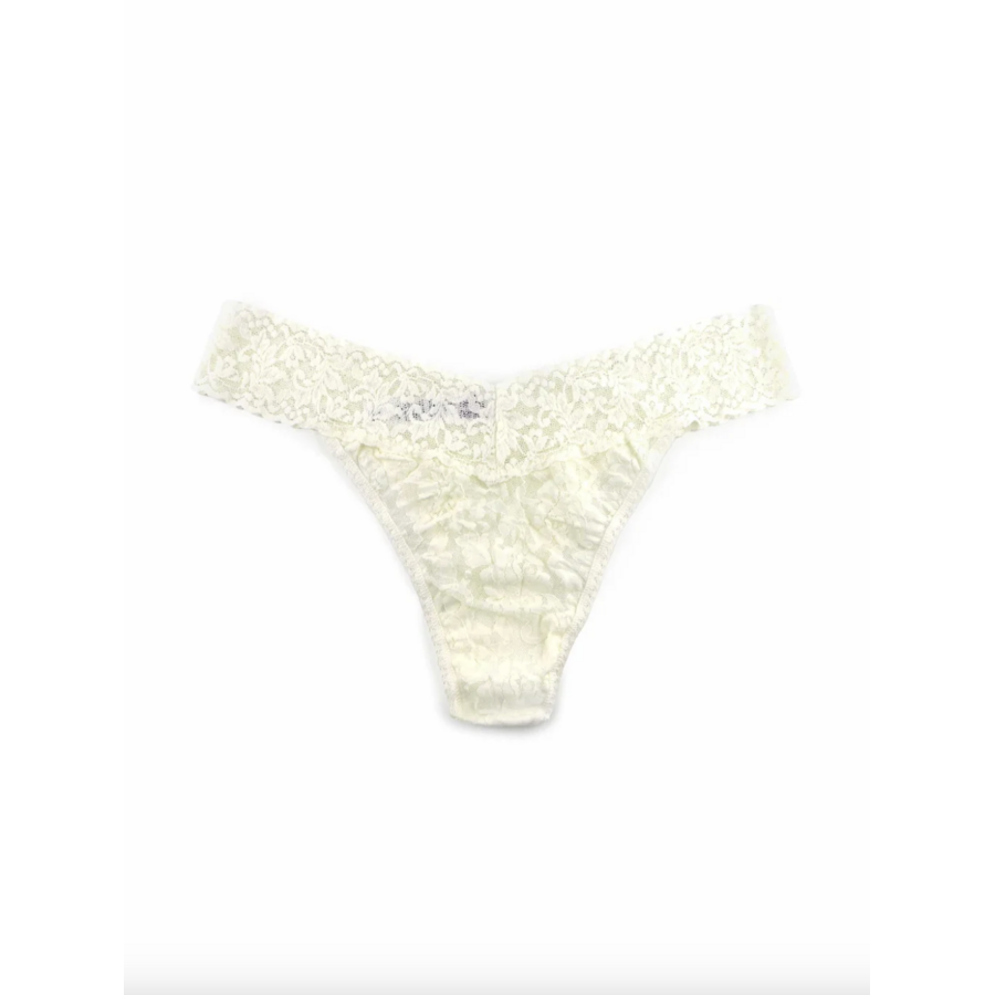 Signature Lace Original Rise Thong
