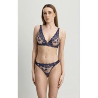 Blooming Desire Longline Underwired Triangle Bra
