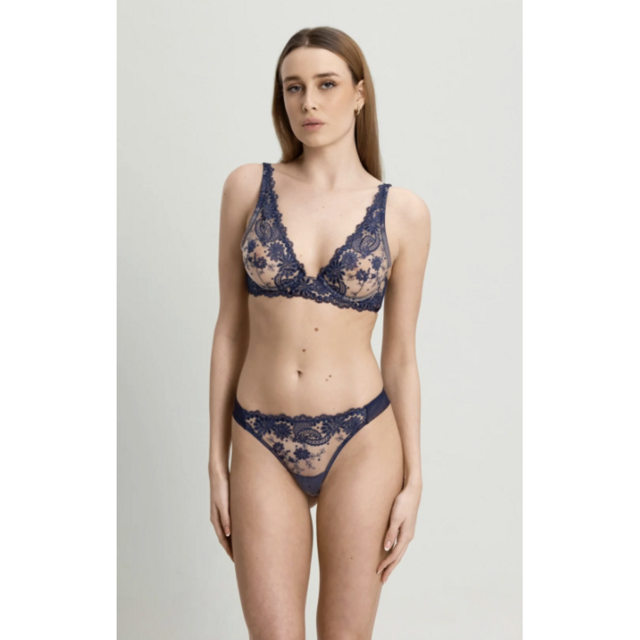 Blooming Desire Longline Underwired Triangle Bra