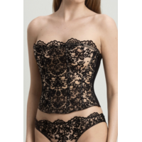 Royal Jewel Strapless Bustier
