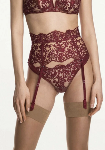 Royal Jewel Suspender Belt 
