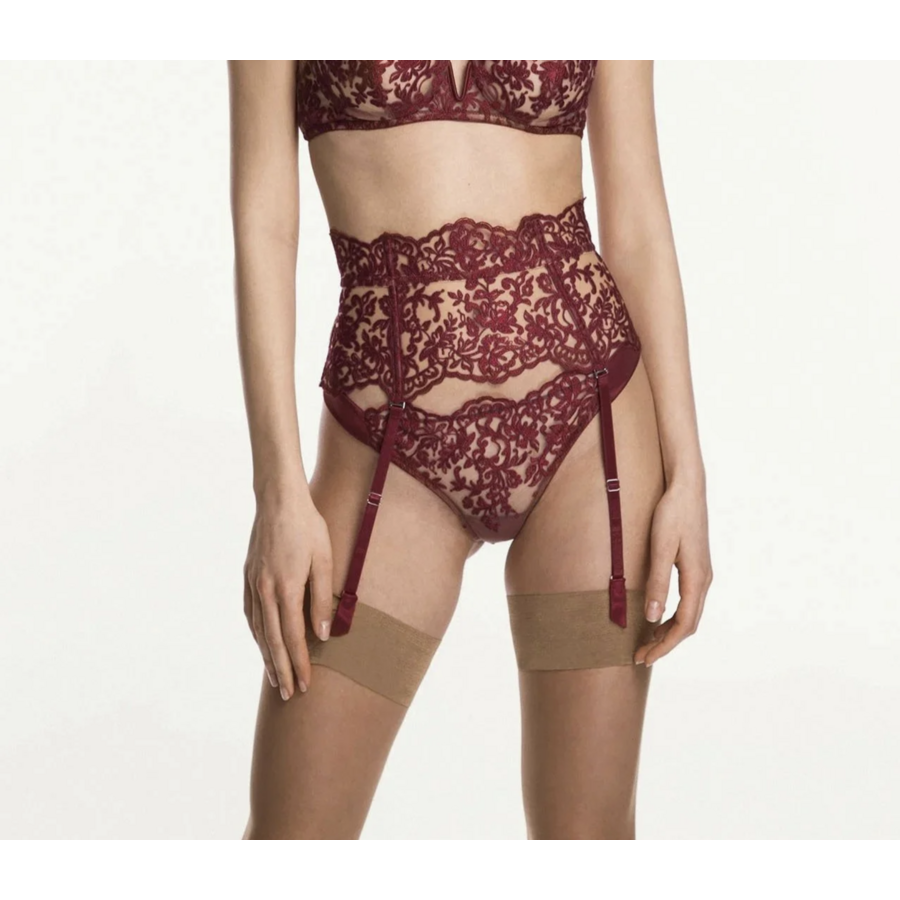 Royal Jewel Suspender Belt