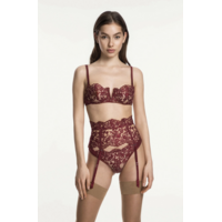 Royal Jewel Suspender Belt