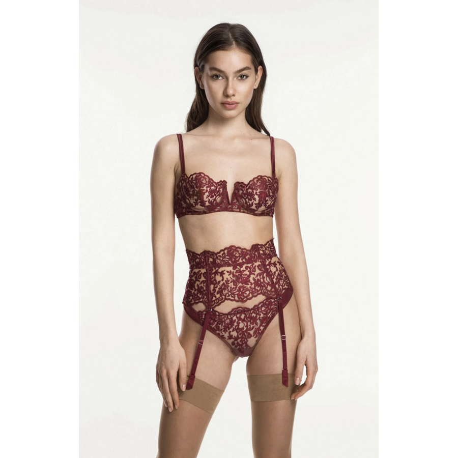 Royal Jewel Suspender Belt