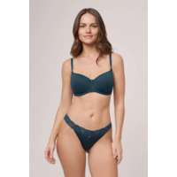 Deep Spruce Thong