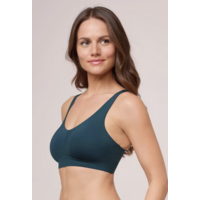 Deep Spruce Mysa Cup Sized Supportive Bralette