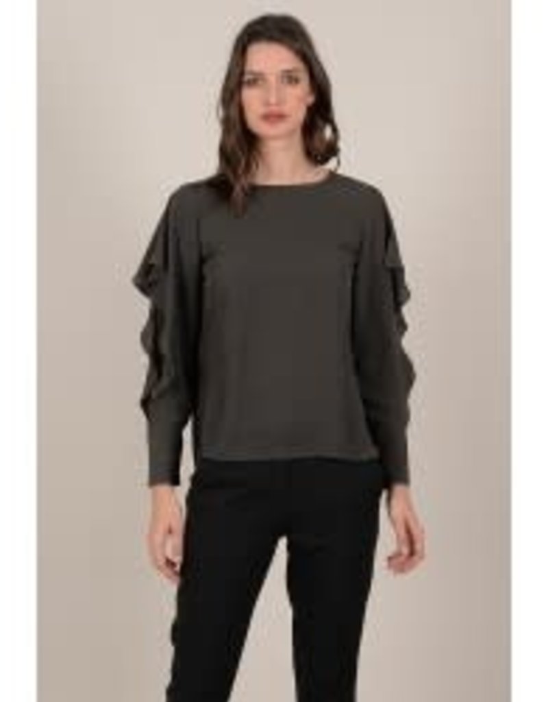 Molly Bracken Flowy Sleeve Blouse available in 2 colors