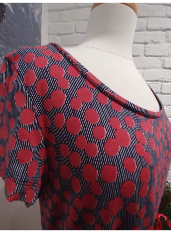 Robe à pois Rose
