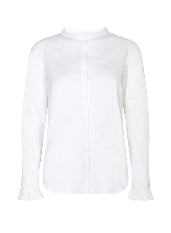 Mattie Sustainable shirt - blanc