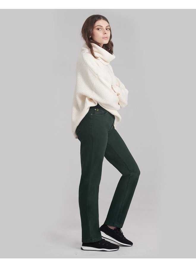 Jeans Chloé coupe droite - tea leaf