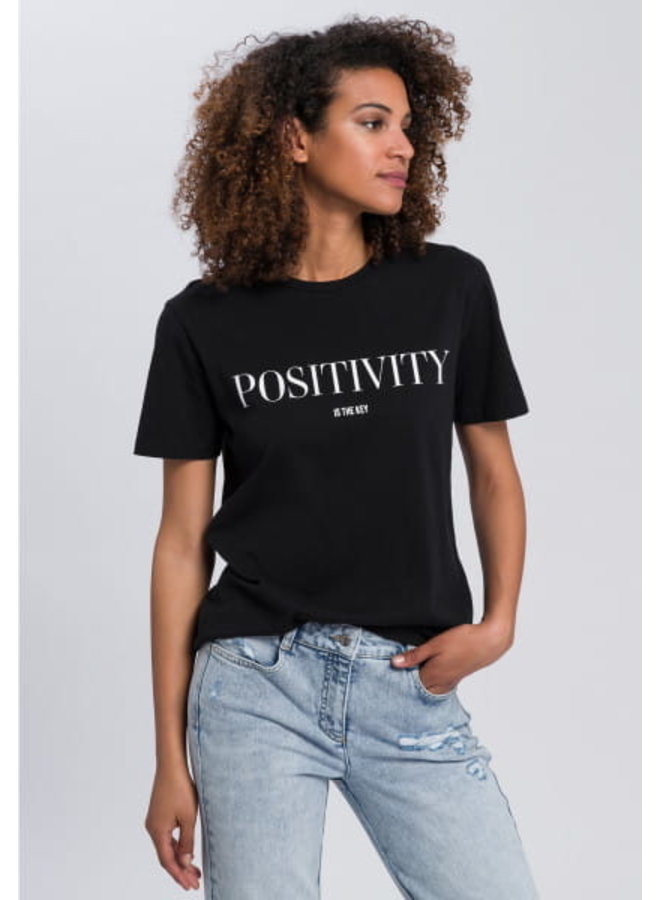 Chandail Positivity - noir