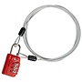 3 Dial TSA Lock & Cable