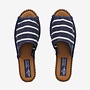 ESPADRILLE MULE - marine/écru
