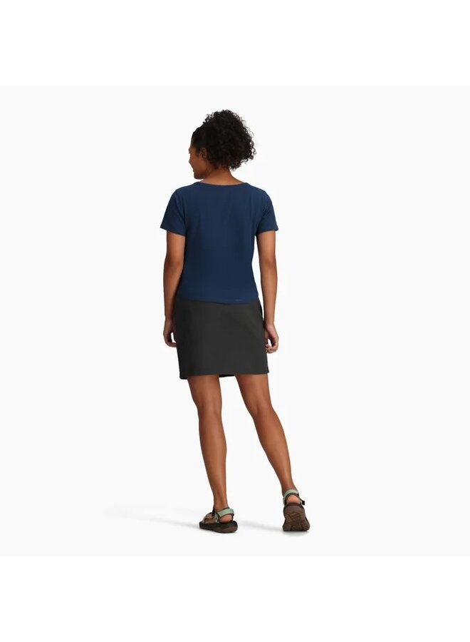 T-Shirt Basecamp Boxy - blue teal